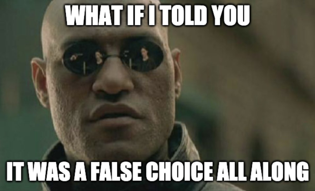 Locus of Control - What if I told you it was a false choice all along?