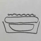 Patty + bottom bun + sauce + box