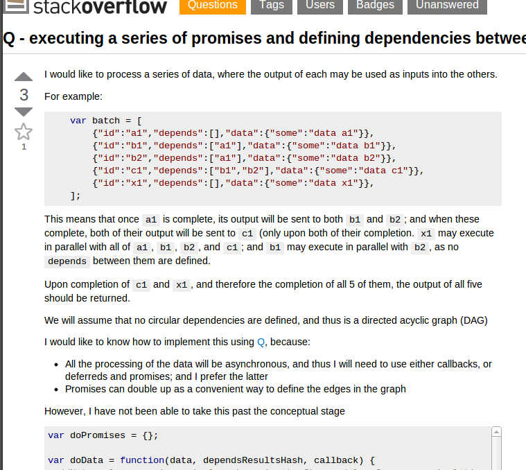 Stackoverflow Question